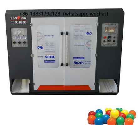 Máquina de molde macia do sopro da estação do dobro do brinquedo 3PH da associação do LDPE