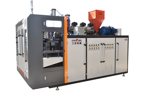 Qualidade  CE Jar Blow Molding Machine 2 Die Heads Plastic Water Bottle Blowing Machine 11kw Fábrica