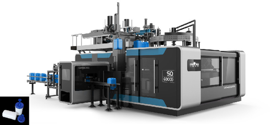 Eficiência elevada giratória plástica da máquina de molde do sopro de SQ-SF-30L
