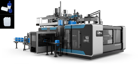 Máquina de molde automática completa do sopro da cavidade 25l para o Hdpe