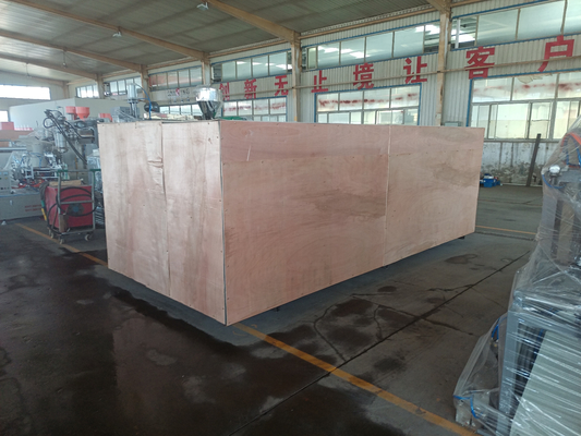 Peças auxiliares da máquina de molde do sopro da extrusão dos casos de madeira para máquinas da exportação